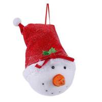 Vickerman 13" x 4.25" Red Hat Snowman Head Ornament