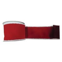 Vickerman 4" x 10yd Red Velour White Edge Ribbon