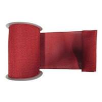 Vickerman 6" x 10yd Red Soft Woven Burlap Ribbon