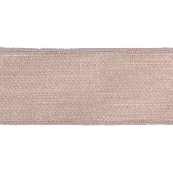 2.5" x 10yd Cream Soft Woven Burlap Ribbon