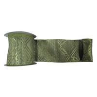 Vickerman 4" x 10yd Sage Geometric Jacquard Ribbon