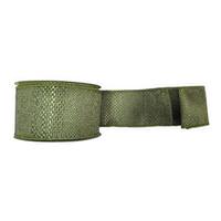 Vickerman 2.5" x 10yd Sage Textured Striped Ribbon