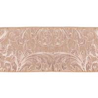 Vickerman 6" x 10yd Champagne Filigree Jacquard Ribbon
