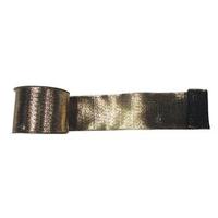 Vickerman 2.5" x 10yd Antique Gold Metallic Woven Ribbon