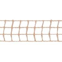 Vickerman 2.5" x 10yd Gold Fleck Natural Knit Check Wired Ribbon