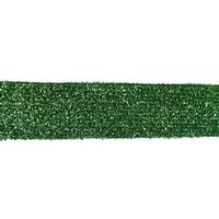 Vickerman 2.5" x 10yd Green Woven Metallic Wired Ribbon