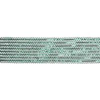 Vickerman 4" x 10yd Emerald Metallic Striped Wired Mesh Ribbon