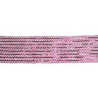 Vickerman 4" x 10yd Cerise Metallic Striped Wired Mesh Ribbon