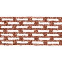 Vickerman 4" x 10yd Copper Metallic Rectangle Wired Mesh Ribbon