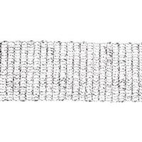 Vickerman 6" x 10yd Silver Metallic Wired Mesh Ribbon