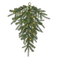 Vickerman 36" Artificial Dunhill Fir Teardrop 50 Clear Dura-Lit® Miniature Lights