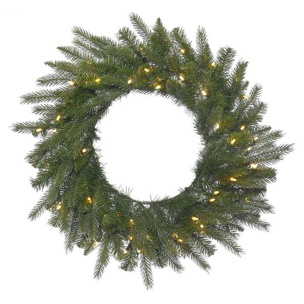 24" Artificial Dunhill Fir 50 Clear Dura-Lit® Miniature Lights