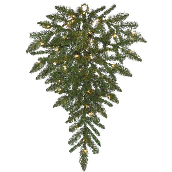 36" Artificial Durango Spruce Teardrop 50 Clear Dura-Lit® Miniature Lights