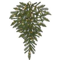 Vickerman 36" Artificial Durango Spruce Teardrop 50 Clear Dura-Lit® Miniature Lights