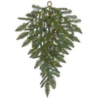 Vickerman 36" x 20" Artificial Durango Spruce Teardrop 50 Warm White Italian LED Lights