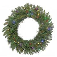 Vickerman 20" Artificial Durango Spruce 50 Multi-Color Italian LED Lights