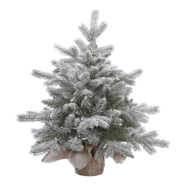 18" x 14" Artificial Frosted Sable Pine