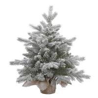 Vickerman 18" x 14" Artificial Frosted Sable Pine