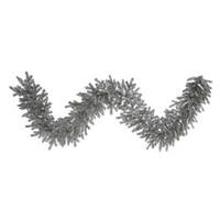 Vickerman 9' x 14" Artificial Frosted Sable Pine Garland