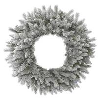 Vickerman 12" Artificial Frosted Sable Pine Iridescent Glitter
