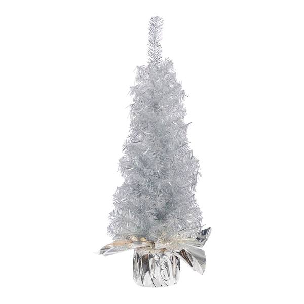 24" x 8" Crystal Silver