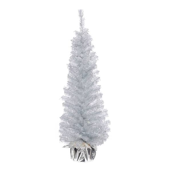 36" x 12" Crystal Silver