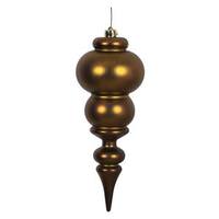 Vickerman 14" Olive Matte Finial Ornament