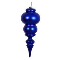 Vickerman 14" Cobalt Matte Finial Ornament