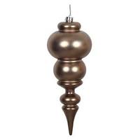 Vickerman 14" Pewter Matte Finial Ornament