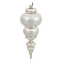 Vickerman 14" Champagne Shiny Finial Ornament
