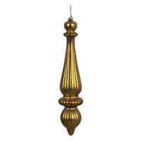 Vickerman 14" Olive Matte Finial Drop Ornament (2 pack)