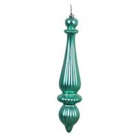 Vickerman 14" Seafoam Matte Finial Drop Ornament (2 pack)