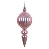 Vickerman 8" Orchid Matte Finial Ornament (6 pack)