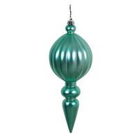Vickerman 8" Seafoam Matte Finial Ornament (6 pack)