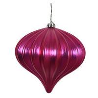 Vickerman 5.7" Wine Shiny Onion Ornament (3 pack)