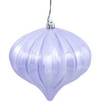 Vickerman 5.7" Lavender Matte Finish Onion Ornament (3 pack)