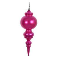 Vickerman 9.5" Orchid Candy Finial Ornament (2 pack)