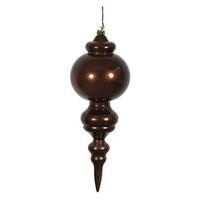 Vickerman 9.5" Chocolate Candy Finial Ornament (2 pack)