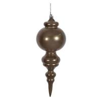 Vickerman 9.5" Pewter Candy Finial Ornament (2 pack)