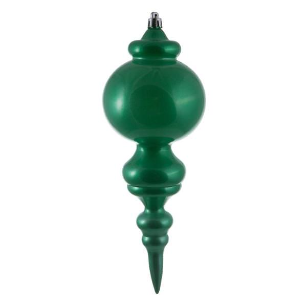 9.5" Seafoam Candy Finial Ornament (2 pack)
