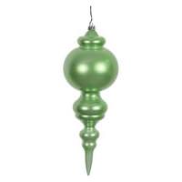 Vickerman 9.5" Celadon Candy Finial Ornament (2 pack)