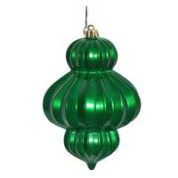 Vickerman 6" Green Candy Lantern Ornament (3 pack)