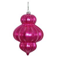 Vickerman 6" Orchid Candy Lantern Ornament (3 pack)