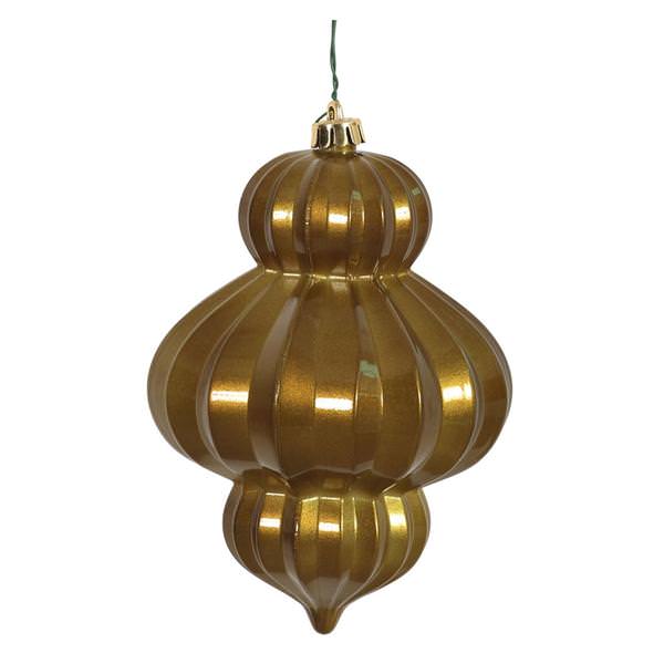 6" Olive Candy Lantern Ornament (3 pack)