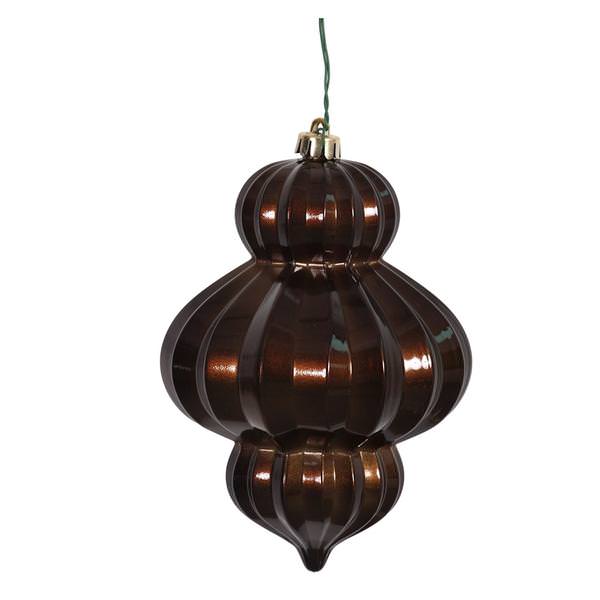 6" Chocolate Candy Lantern Ornament (3 pack)