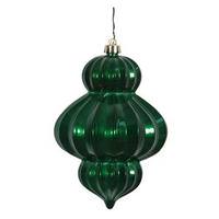 Vickerman 6" Emerald Candy Lantern Ornament (3 pack)
