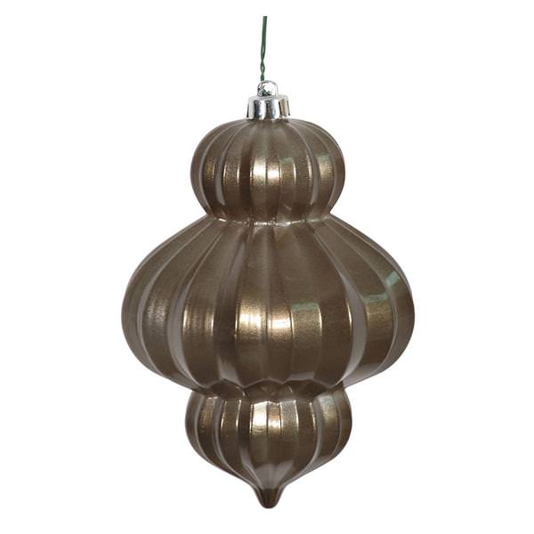 6" Pewter Candy Lantern Ornament (3 pack)