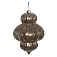 Vickerman 6" Pewter Candy Lantern Ornament (3 pack)