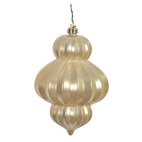 6" Champagne Candy Lantern Ornament (3 pack)