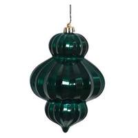 Vickerman 6" Teal Candy Lantern Ornament (3 pack)